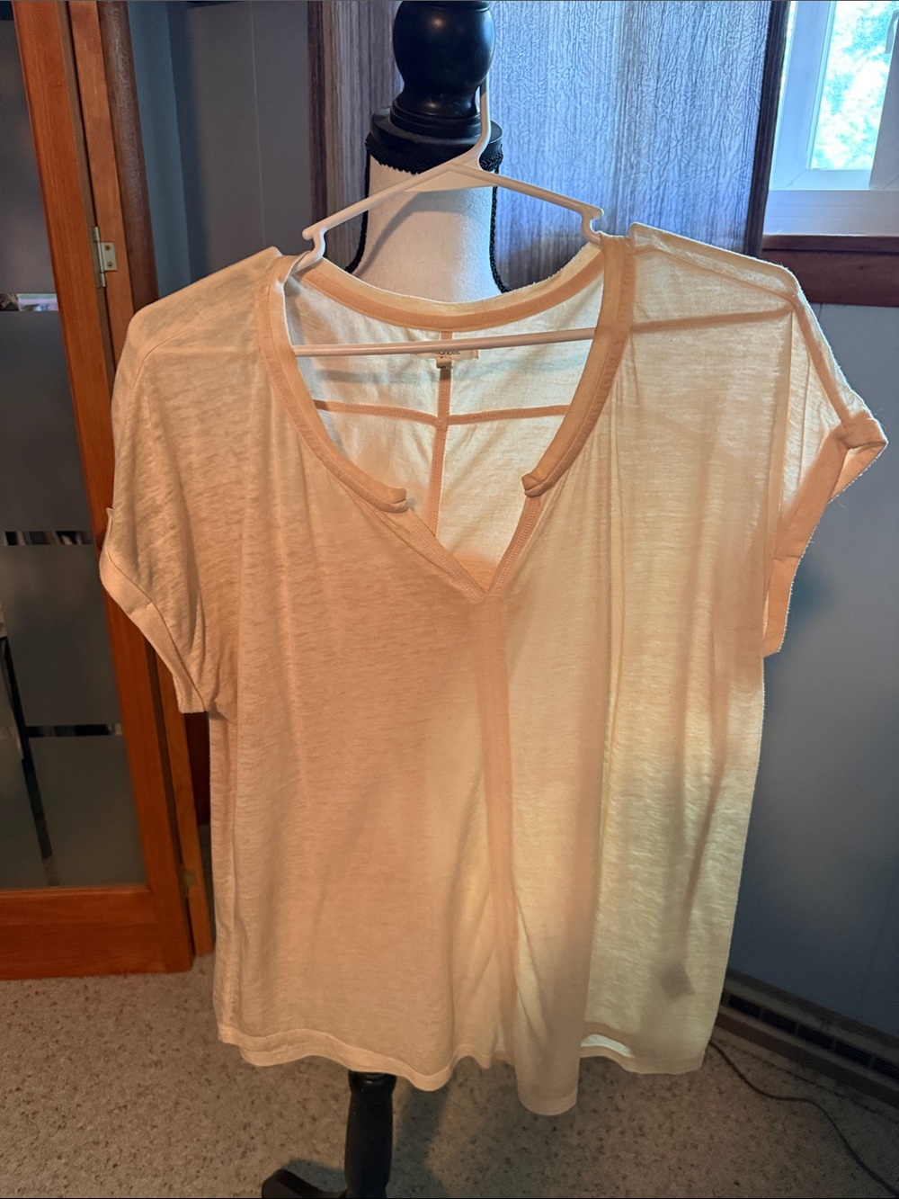 Maurice’s yellow V-Neck Short Sleeve Tee